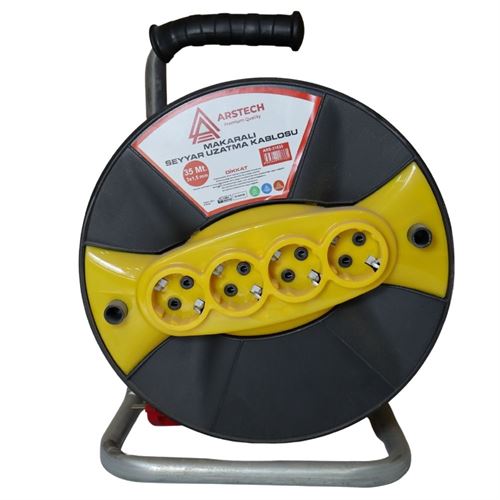 [27421] Arstech ARS31535 Seyyar Makara Kablo 3x1.5 mm 35 Metre