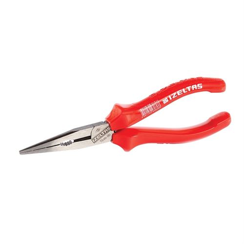 [12864] İzeltaş 3220132160 Kargaburun Pense Düz Uçlu Opak Seri 160 mm