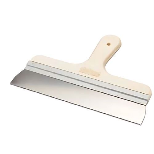 [13562] Dekor 147 Eğri Saplı Ispatula Paslanmaz Ahşap Saplı 30 cm