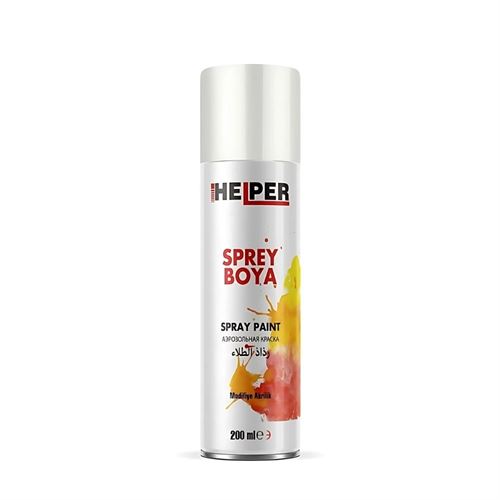 [27457] Helper Sprey Boya RAL9010 Parlak Beyaz 200 ml