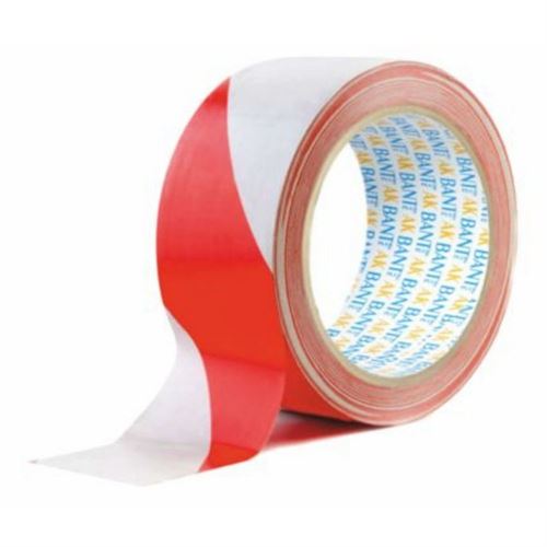 [13158] Akbant İkaz Şerit Bandı 360 mt Kırmızı Beyaz