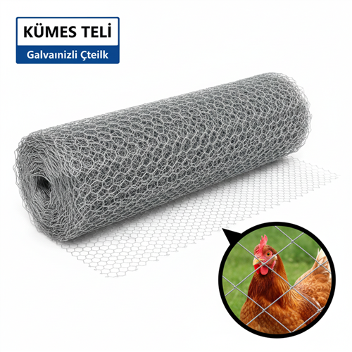 [28485] Aktel Monotop Kümes Teli 1/100 – 20 m²