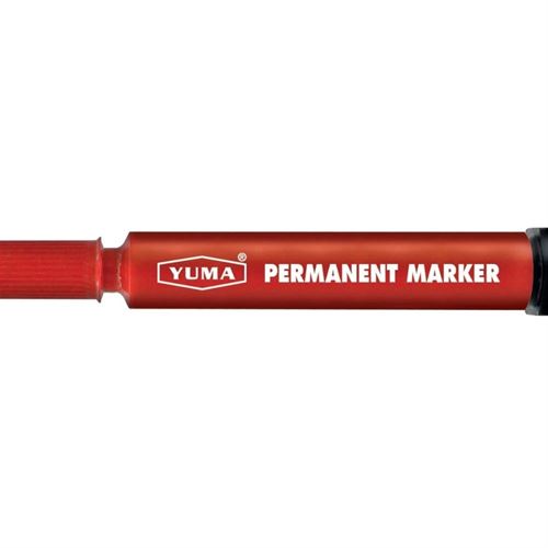 [29153] Yuma YM790K Koli Kalemi Kırmızı Yuvarlak Uçlu